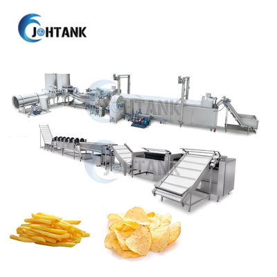 50kg/H γραμμή παραγωγής τσιπ πατατών, πλήρως αυτόματα τσιπ μπανανών που κατασκευάζει τη μηχανή
