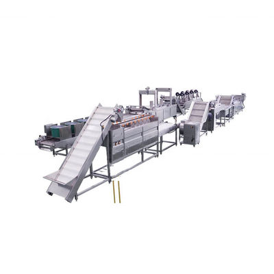 Εμπορικές αυτόματες τηγανιτές πατάτες 200kg/H που κατασκευάζουν τη μηχανή