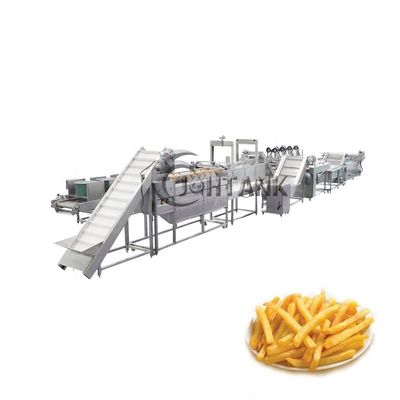 Plantain μπανανών τηγανιτές πατάτες που κατασκευάζουν τη μηχανή