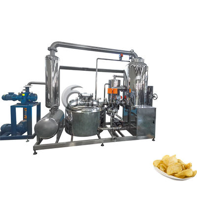 Υψηλή κενή Fryer παραγωγικότητας μηχανή για το εργοστάσιο τροφίμων πρόχειρων φαγητών