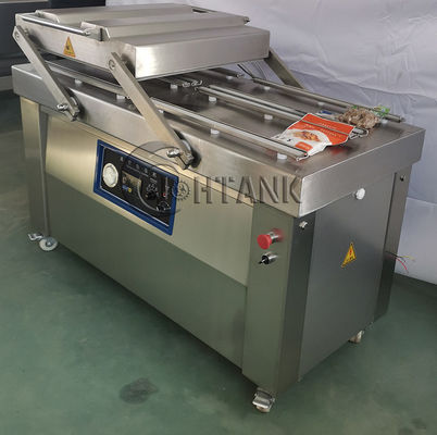 2kW διπλή μηχανή κενής συσκευασίας αιθουσών 220V 380V