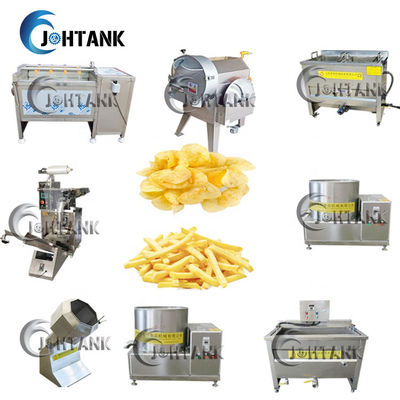 Plantain τσιπ μπανανών και πατατών που καθιστούν τη μηχανή ημι αυτόματο