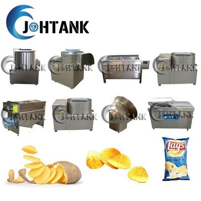 Plantain μπανανών τσιπ πατατών που κατασκευάζουν τη μηχανή