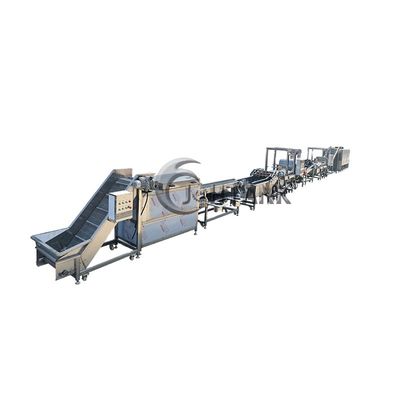 2000kg/h τσιπ πατατών που κατασκευάζουν τον εξοπλισμό πλήρως αυτόματο