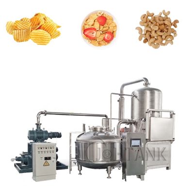 300kg/H γλυκών πατατών κενή τηγανίσματος ικανότητα ανεφοδιασμού μηχανών ισχυρή