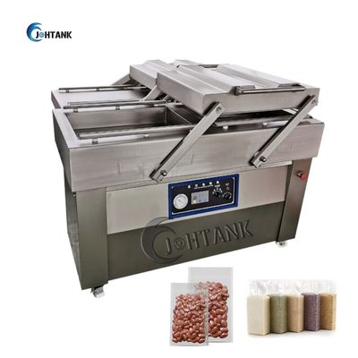 SS304 διπλή μηχανή συσκευασίας αιθουσών κενή DZ 500 DZ 600