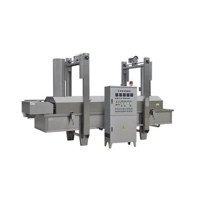 200kg/H συνεχής Fryer μηχανή για Plantain μπανανών τηγανιτών πατατών τα τσιπ πατατών