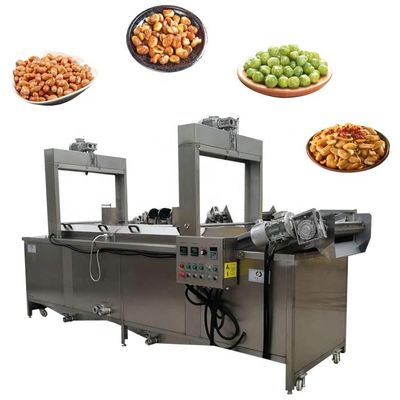 Κεφτών συνεχής τηγανίζοντας μηχανή Sus304 1000kg/H ζωνών κοτόπουλου διπλή