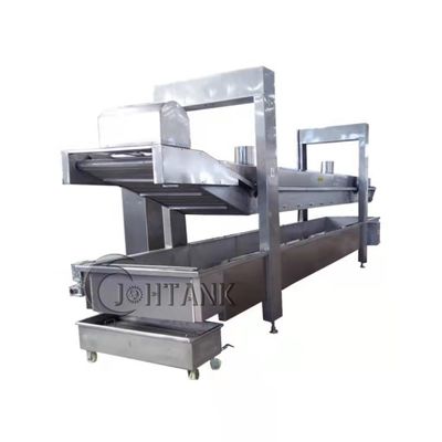 Τηγανισμένο Cutlet κοτόπουλου συνεχές βαθύ παχύ Fryer κεφτών