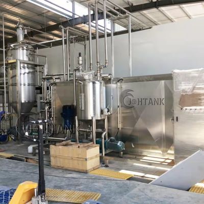 Γραμμή παραγωγής 1000 τόνοι/ημέρα κέτσαπ τοματοπολτών φρούτων και λαχανικών